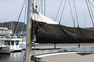 Yachts at the marina