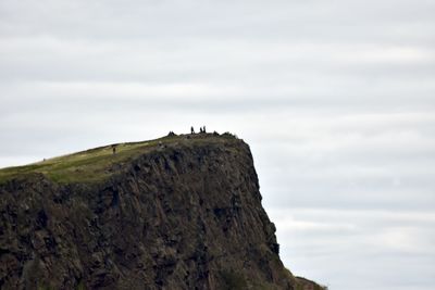 Scenic view of mountain against sky