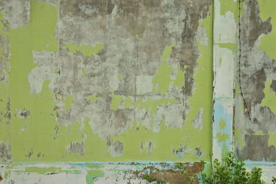 Full frame shot of weathered wall