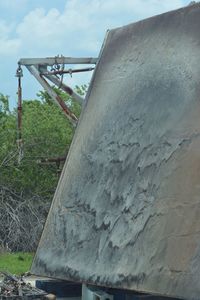 Low angle view of built structure against clear sky