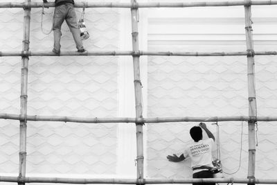 Close-up of chainlink fence