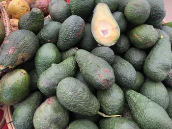 Full frame shot of fruits for sale at market stall
