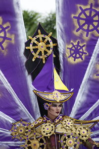 Portrait of man in traditional clothing