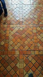 Full frame shot of footpath