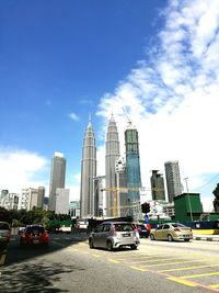 View of cityscape against sky