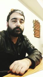 Portrait of young woman