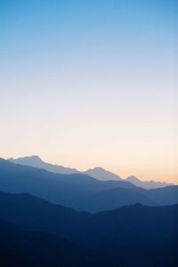 Scenic view of mountains