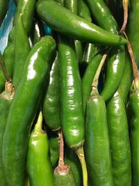 Full frame shot of vegetables at market stall