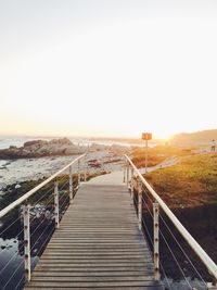 View of boardwalk