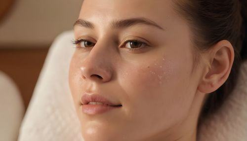 Close-up of young woman