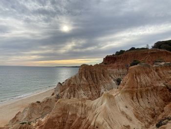 Atmosphäre klippen algarve