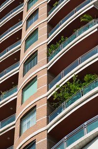 Low angle view of building in city