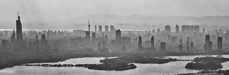 Skyline of nanjing