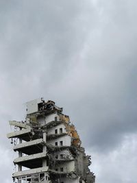 Traditional building against sky in city