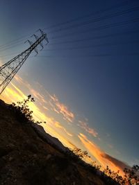 Scenic view of sky at sunset