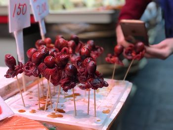 Osaka food market