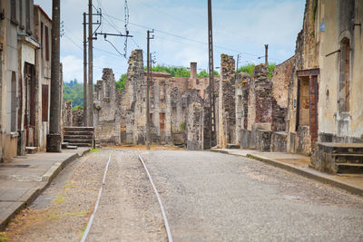 Ruines of oradour-sur-glane