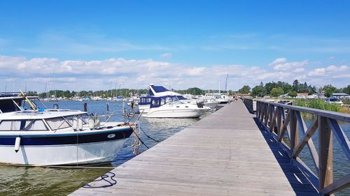 Trosa harbor, sweden.