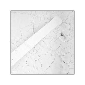 High angle view of pencil on white background