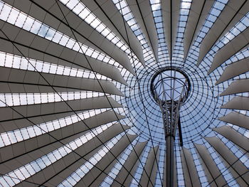 Low angle view of ceiling