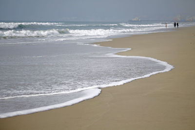 Scenic view of beach