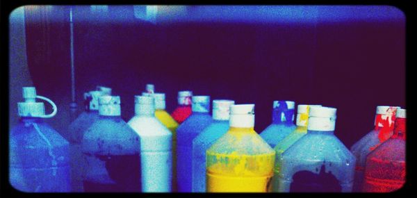 Close-up of multi colored objects