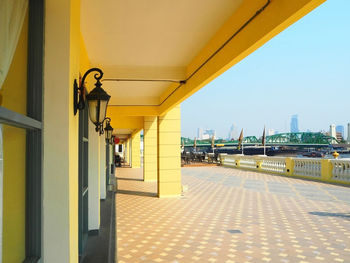 View of city street