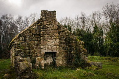 Old ruins of building