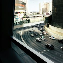 Traffic on city street