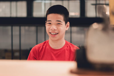 Portrait of a smiling boy