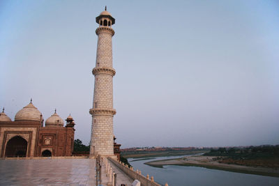 Low angle view of historic building against sky