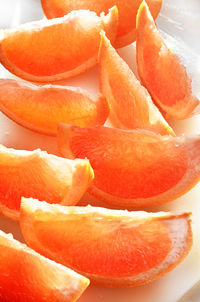 Close-up of orange fruit