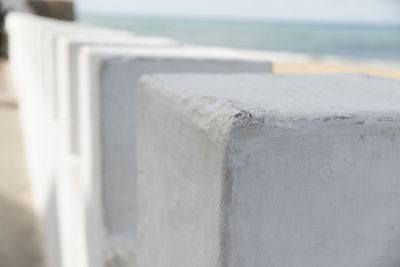 Close-up of sand on beach