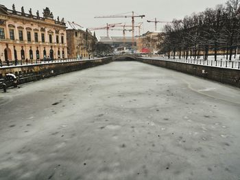 View of city street