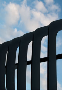 Low angle view of cloudy sky