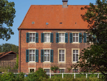 Castle and mill near legden in westphalia