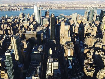 Aerial view of city