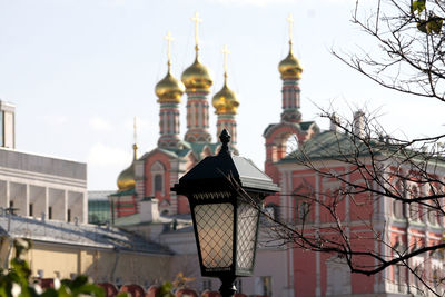 View of cathedral against sky in city