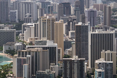 Skyscrapers in city