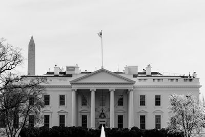 View of building against clear sky