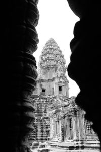 Low angle view of historical building against sky
