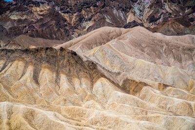 Full frame shot of rock formations