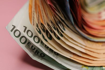 High angle view of multi colored pencils on table