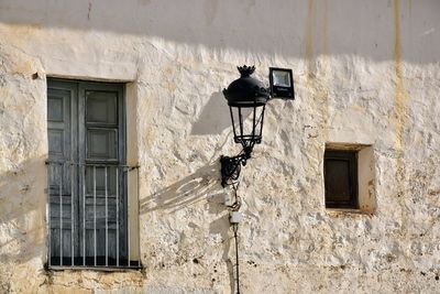 Close-up of security camera