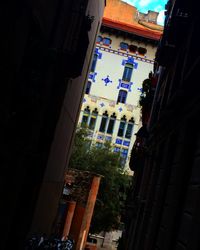 Low angle view of building against sky