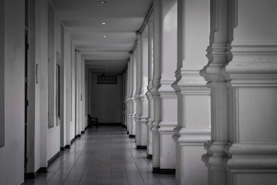 Corridor of building