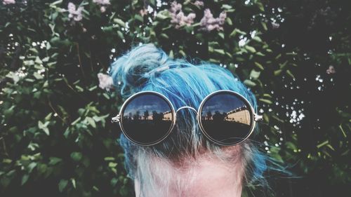 Reflection in sunglasses