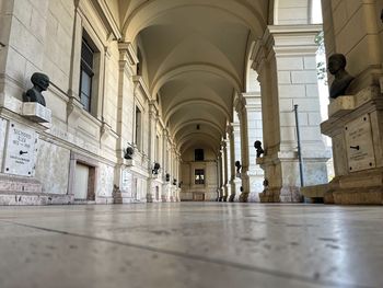 Low angle view of historical building