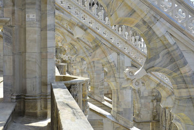 Low angle view of historical building