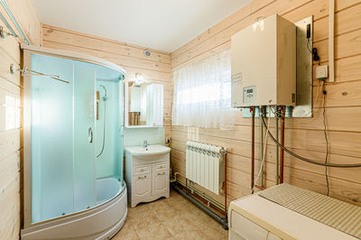 Interior of bathroom